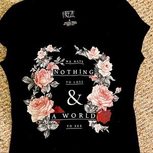 Cute Juniors Tee- Size Small